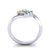 Simple Pave Bypass Navaza Ring