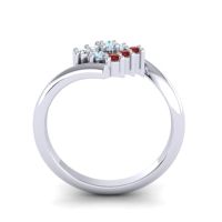 Simple Pave Bypass Navaza Ring