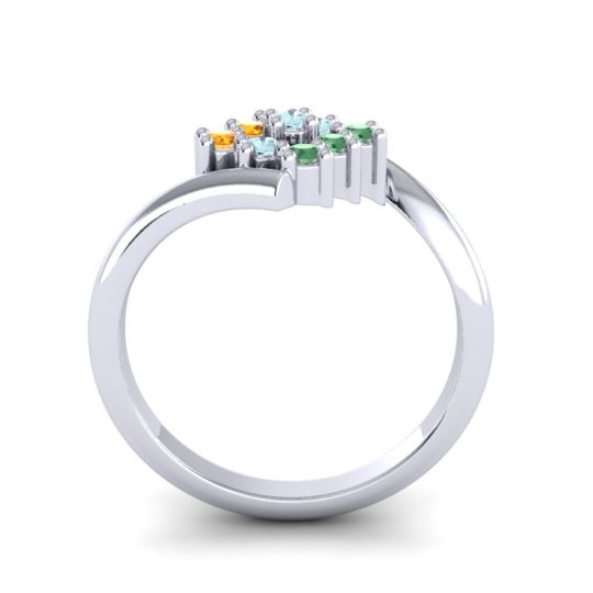 Simple Pave Bypass Navaza Ring