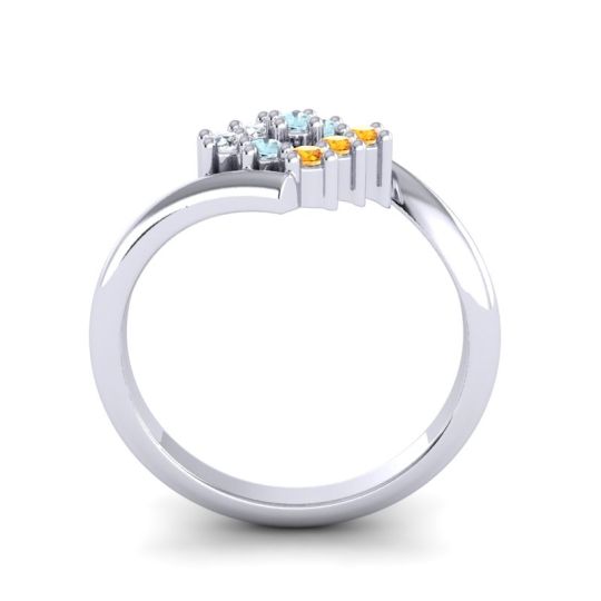 Simple Pave Bypass Navaza Ring