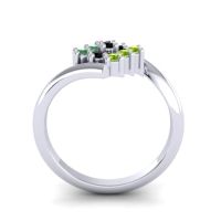 Simple Pave Bypass Navaza Ring