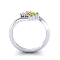 Simple Pave Bypass Navaza Ring