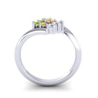 Simple Pave Bypass Navaza Ring