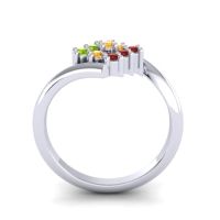 Simple Pave Bypass Navaza Ring