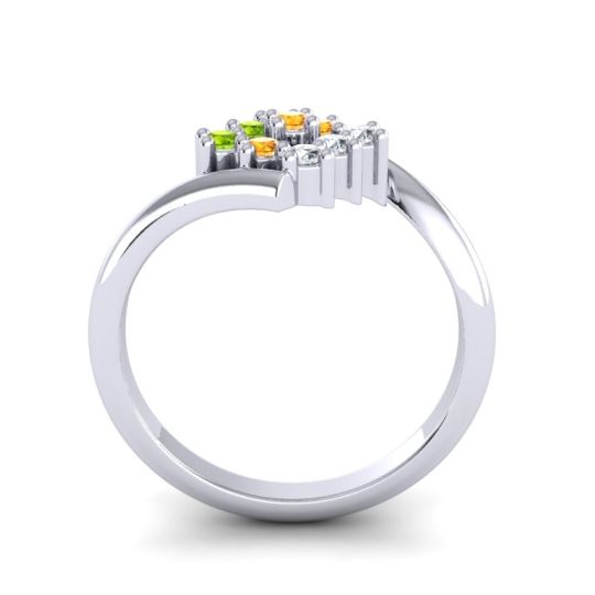 Simple Pave Bypass Navaza Ring