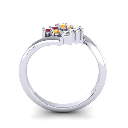 Simple Pave Bypass Navaza Ring