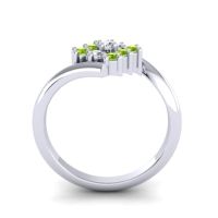 Simple Pave Bypass Navaza Ring