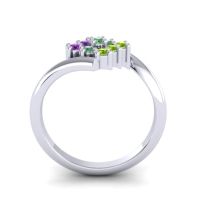 Simple Pave Bypass Navaza Ring