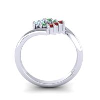 Simple Pave Bypass Navaza Ring