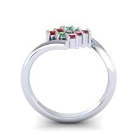 Simple Pave Bypass Navaza Ring