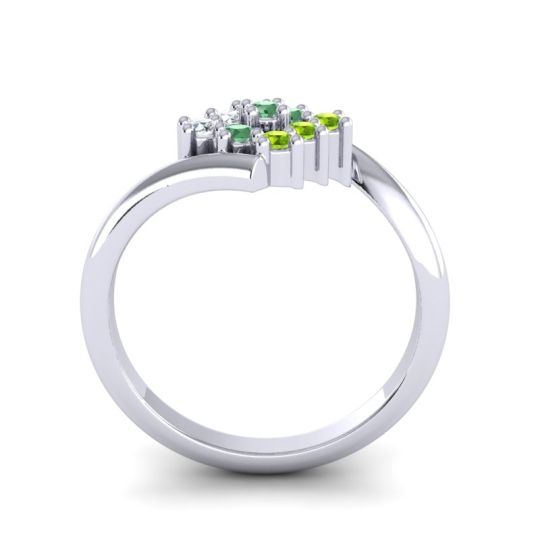 Simple Pave Bypass Navaza Ring