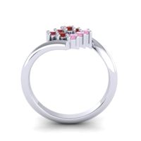 Simple Pave Bypass Navaza Ring