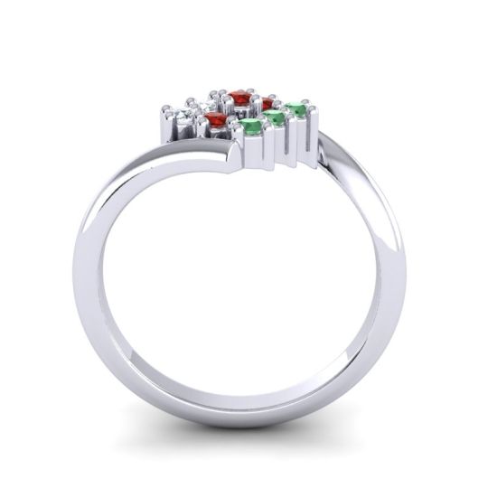 Simple Pave Bypass Navaza Ring