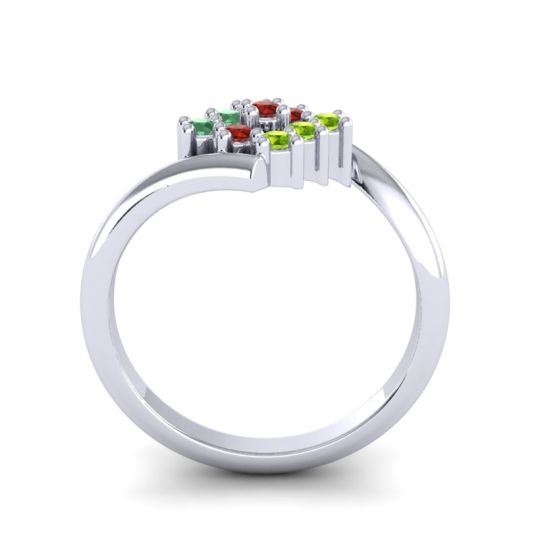 Simple Pave Bypass Navaza Ring