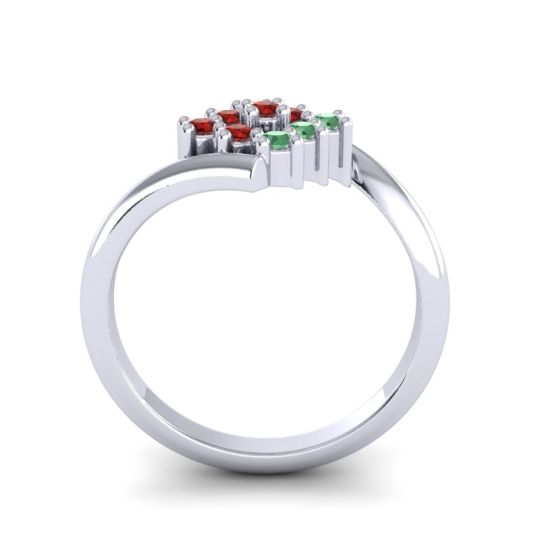 Simple Pave Bypass Navaza Ring