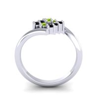 Simple Pave Bypass Navaza Ring