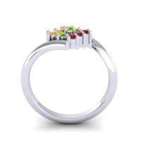 Simple Pave Bypass Navaza Ring