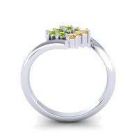 Simple Pave Bypass Navaza Ring