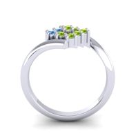 Simple Pave Bypass Navaza Ring