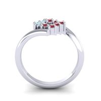 Simple Pave Bypass Navaza Ring