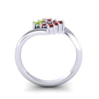 Simple Pave Bypass Navaza Ring