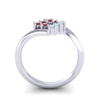 Simple Pave Bypass Navaza Ring