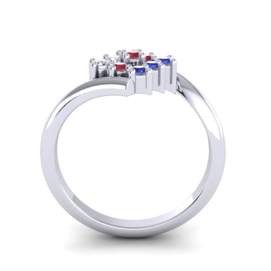 Simple Pave Bypass Navaza Ring