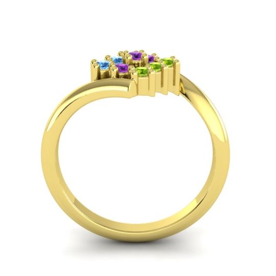 Simple Pave Bypass Navaza Ring