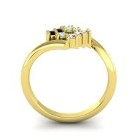 Simple Pave Bypass Navaza Ring