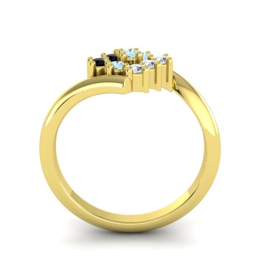 Simple Pave Bypass Navaza Ring