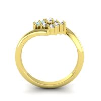 Simple Pave Bypass Navaza Ring