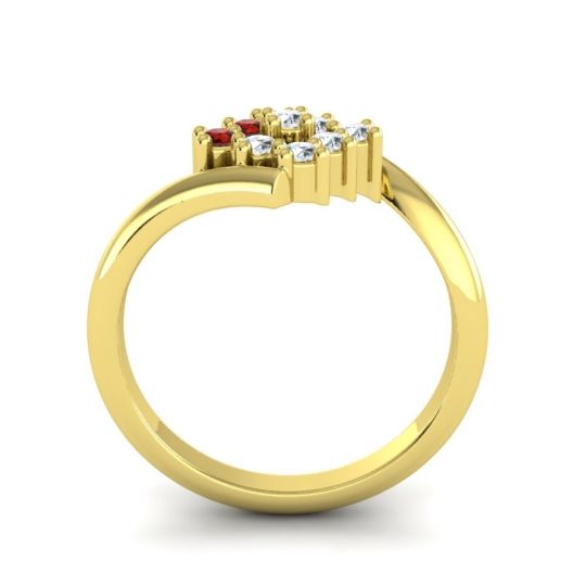 Simple Pave Bypass Navaza Ring