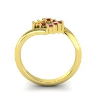 Simple Pave Bypass Navaza Ring