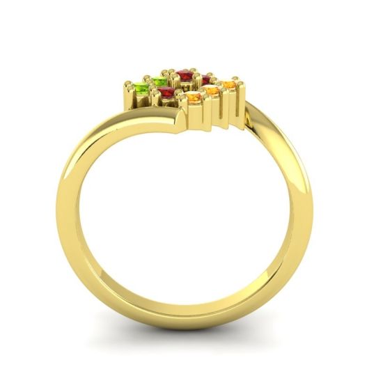 Simple Pave Bypass Navaza Ring