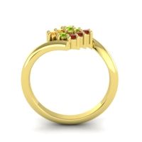 Simple Pave Bypass Navaza Ring