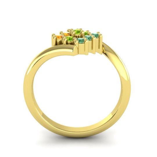 Simple Pave Bypass Navaza Ring