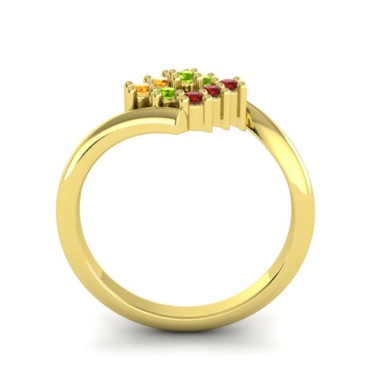 Simple Pave Bypass Navaza Ring