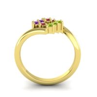 Simple Pave Bypass Navaza Ring