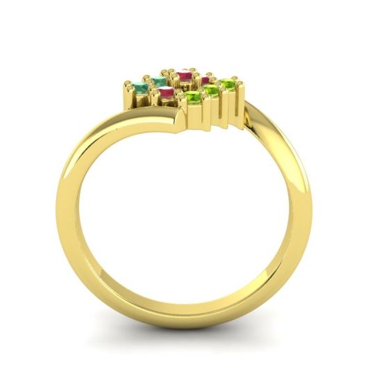 Simple Pave Bypass Navaza Ring