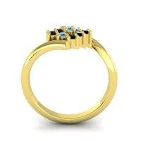 Simple Pave Bypass Navaza Ring