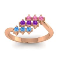 Simple Pave Bypass Pravat Ring