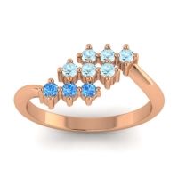 Simple Pave Bypass Pravat Ring