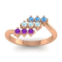Simple Pave Bypass Pravat Ring