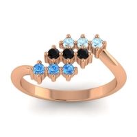 Simple Pave Bypass Pravat Ring