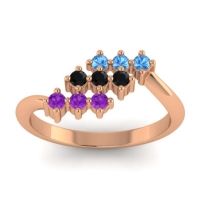 Simple Pave Bypass Pravat Ring