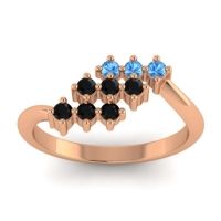 Simple Pave Bypass Pravat Ring