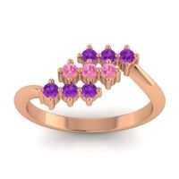 Simple Pave Bypass Pravat Ring