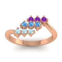 Simple Pave Bypass Pravat Ring