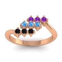 Simple Pave Bypass Pravat Ring