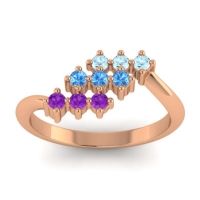 Simple Pave Bypass Pravat Ring